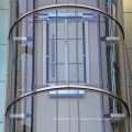 XIWEI marca tres de vidrio lateral de elevador panorámico con CE y fantasma